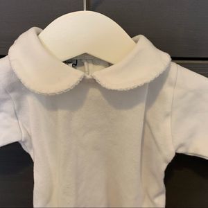 White Peter Pan Collar one piece